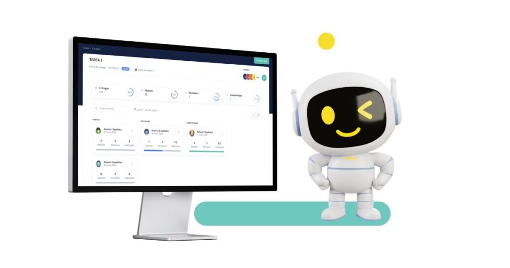 Hoy el aula virtual nabbü te ofrece esta Guía sobre el uso de la inteligencia artificial en el ámbito educativo para que tu formación y el LMS más completo vayan de la mano.